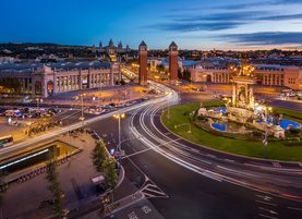 La Plaza de España de Barcelona