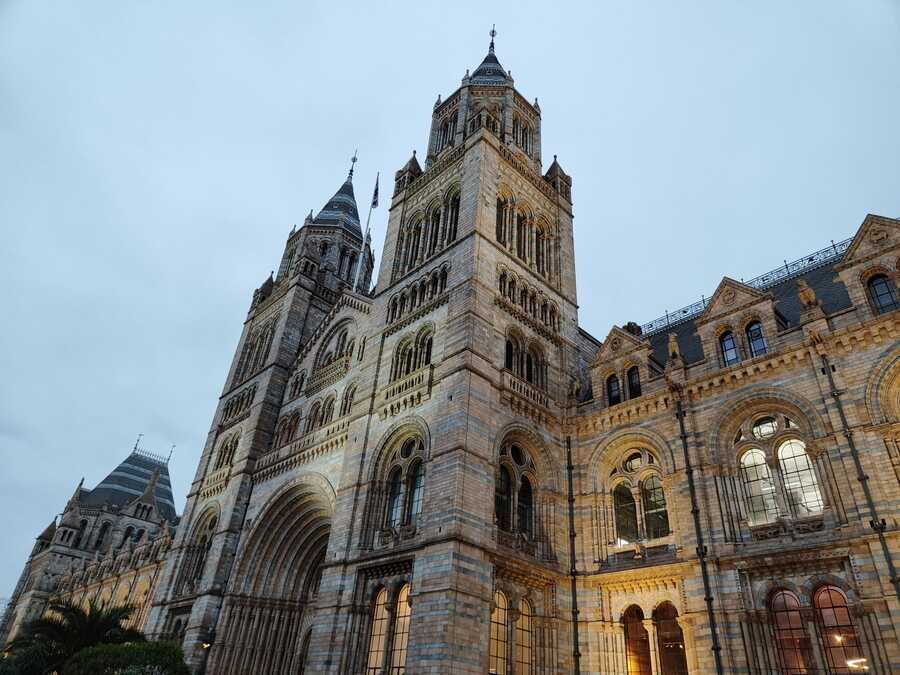 Exterior del Museo de Historia Natural de Londres